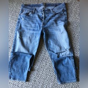 7 for all Mankind.  Women’s Josefina Boyfriend.  32 waist.  Low ride